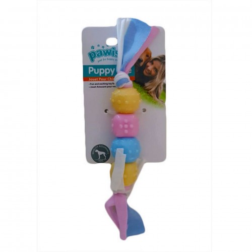 Pawise Puppy Life Diş Çıkarma Oyuncağı İpli Top Pawise Puppy Life Diş Çıkarma Oyuncağı İpli Top