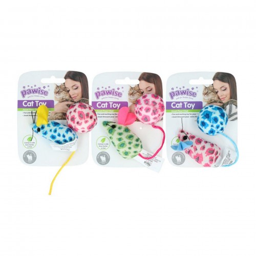 Pawise Simple Cat Peluş Oyuncak Top Fare Pawise Simple Cat Peluş Oyuncak Top Fare