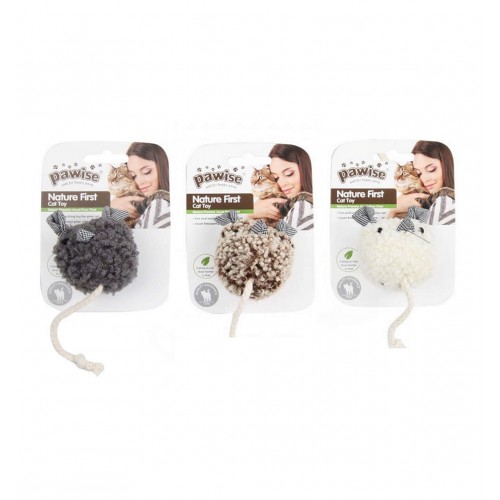 Pawise Simple Cat Peluş Oyuncak Sesli Fare Pawise Simple Cat Peluş Oyuncak Sesli Fare