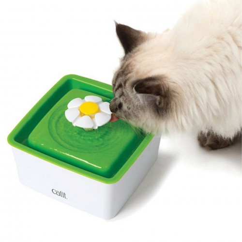 Catit Mini Flower Fountain Çiçekli Filtreli Su Kabı 1,5 Lt Catit Mini Flower Fountain Çiçekli Filtreli Su Kabı 1,5 Lt