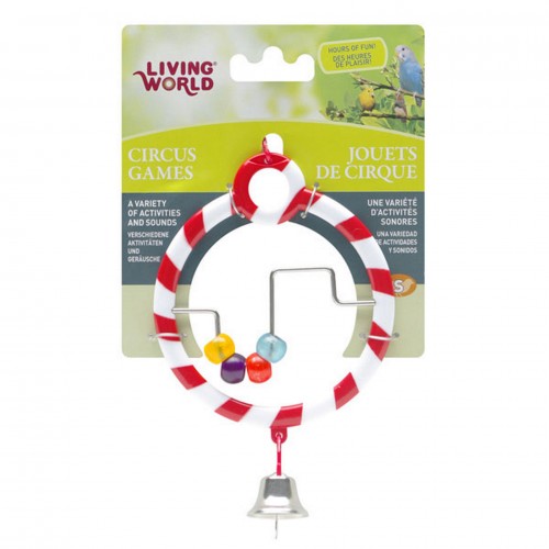 Living World Zilli Boncuklu Halka (Kırmızı) Living World Zilli Boncuklu Halka (Kırmızı)