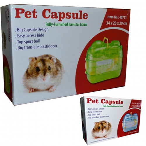 Pet Capsule Akrilik Hamster Kafesi Pet Capsule Akrilik Hamster Kafesi