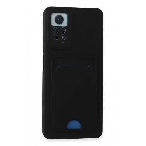 Newface Xiaomi Redmi Note 12 Pro 4G Kılıf Kelvin Kartvizitli Silikon - Siyah Newface Xiaomi Redmi Note 12 Pro 4G Kılıf Kelvin Kartvizitli Silikon - Siyah