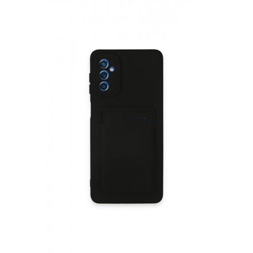 Newface Samsung Galaxy A14 4G Kılıf Kelvin Kartvizitli Silikon - Siyah Newface Samsung Galaxy A14 4G Kılıf Kelvin Kartvizitli Silikon - Siyah