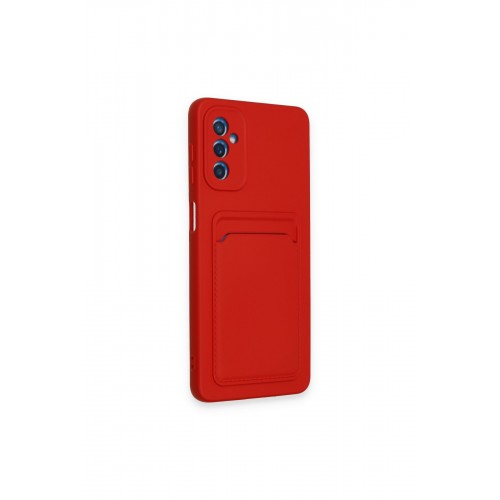 Newface Samsung Galaxy A14 4G Kılıf Kelvin Kartvizitli Silikon - Kırmızı Newface Samsung Galaxy A14 4G Kılıf Kelvin Kartvizitli Silikon - Kırmızı
