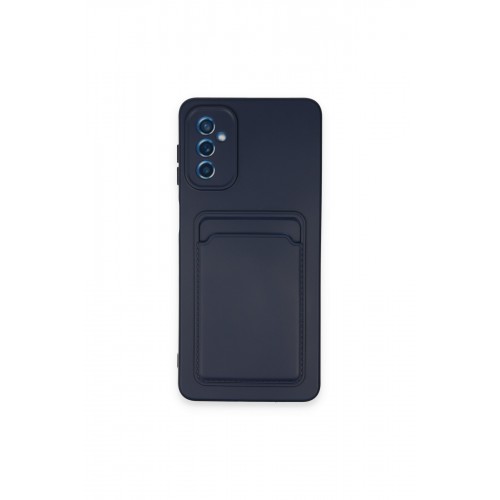 Newface Samsung Galaxy A14 4G Kılıf Kelvin Kartvizitli Silikon - Lacivert Newface Samsung Galaxy A14 4G Kılıf Kelvin Kartvizitli Silikon - Lacivert