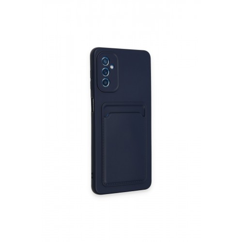 Newface Samsung Galaxy A14 4G Kılıf Kelvin Kartvizitli Silikon - Lacivert Newface Samsung Galaxy A14 4G Kılıf Kelvin Kartvizitli Silikon - Lacivert