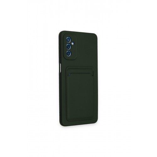 Newface Samsung Galaxy A14 4G Kılıf Kelvin Kartvizitli Silikon - Koyu Yeşil Newface Samsung Galaxy A14 4G Kılıf Kelvin Kartvizitli Silikon - Koyu Yeşil
