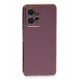 Newface Xiaomi Redmi Note 12 4G Kılıf Volet Silikon - Mor