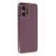 Newface Xiaomi Redmi Note 12 4G Kılıf Volet Silikon - Mor
