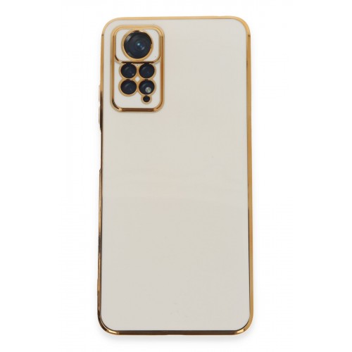Newface Xiaomi Redmi Note 12 Pro 4G Kılıf Volet Silikon - Beyaz