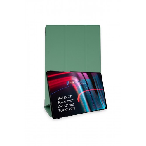 Newface iPad 9.7 (2018) Kılıf Tablet Smart Kılıf - Koyu Yeşil Newface iPad 9.7 (2018) Kılıf Tablet Smart Kılıf - Koyu Yeşil