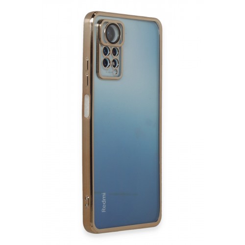 Newface Xiaomi Redmi Note 12 Pro 4G Kılıf Razer Lensli Silikon - Gold Newface Xiaomi Redmi Note 12 Pro 4G Kılıf Razer Lensli Silikon - Gold