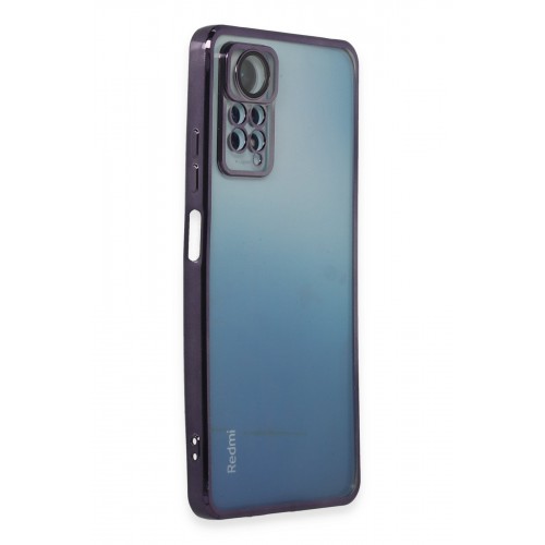 Newface Xiaomi Redmi Note 12 Pro 4G Kılıf Razer Lensli Silikon - Mor Newface Xiaomi Redmi Note 12 Pro 4G Kılıf Razer Lensli Silikon - Mor