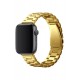 Newface Apple Watch 42mm Metal Baklalı Kordon - Gold Newface Apple Watch 42mm Metal Baklalı Kordon - Gold