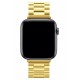 Newface Apple Watch Ultra 49mm Metal Baklalı Kordon - Gold Newface Apple Watch Ultra 49mm Metal Baklalı Kordon - Gold