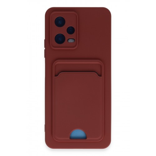 Newface Xiaomi Poco X5 5G Kılıf Kelvin Kartvizitli Silikon - Bordo Newface Xiaomi Poco X5 5G Kılıf Kelvin Kartvizitli Silikon - Bordo