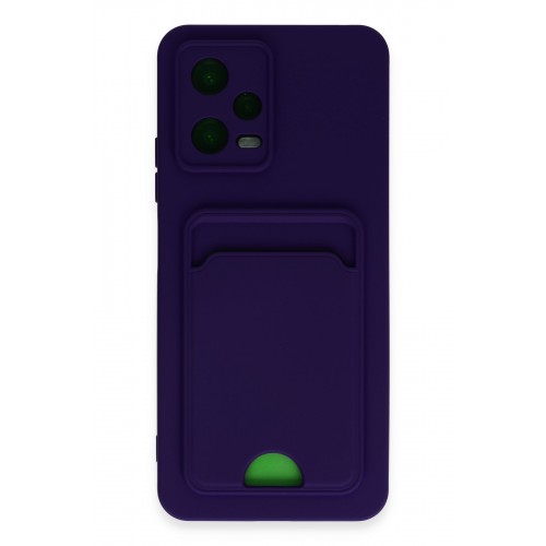Newface Xiaomi Poco X5 5G Kılıf Kelvin Kartvizitli Silikon - Derin Mor Newface Xiaomi Poco X5 5G Kılıf Kelvin Kartvizitli Silikon - Derin Mor