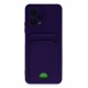 Newface Xiaomi Poco X5 5G Kılıf Kelvin Kartvizitli Silikon - Derin Mor Newface Xiaomi Poco X5 5G Kılıf Kelvin Kartvizitli Silikon - Derin Mor