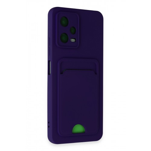 Newface Xiaomi Poco X5 5G Kılıf Kelvin Kartvizitli Silikon - Derin Mor Newface Xiaomi Poco X5 5G Kılıf Kelvin Kartvizitli Silikon - Derin Mor