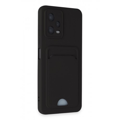 Newface Xiaomi Poco X5 5G Kılıf Kelvin Kartvizitli Silikon - Siyah Newface Xiaomi Poco X5 5G Kılıf Kelvin Kartvizitli Silikon - Siyah