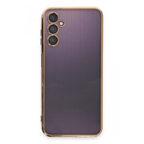Newface Samsung Galaxy A24 4G Kılıf Razer Lensli Silikon - Gold Newface Samsung Galaxy A24 4G Kılıf Razer Lensli Silikon - Gold