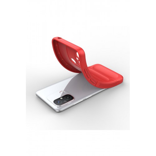 Newface Xiaomi Redmi 12C Kılıf Optimum Silikon - Kırmızı Newface Xiaomi Redmi 12C Kılıf Optimum Silikon - Kırmızı
