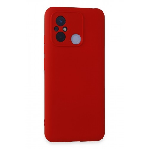 Newface Xiaomi Redmi 12C Kılıf Nano içi Kadife Silikon - Kırmızı Newface Xiaomi Redmi 12C Kılıf Nano içi Kadife Silikon - Kırmızı