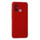 Newface Xiaomi Redmi 12C Kılıf Nano içi Kadife Silikon - Kırmızı Newface Xiaomi Redmi 12C Kılıf Nano içi Kadife Silikon - Kırmızı