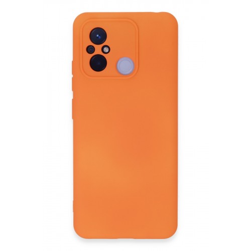 Newface Xiaomi Redmi 12C Kılıf Nano içi Kadife Silikon - Turuncu Newface Xiaomi Redmi 12C Kılıf Nano içi Kadife Silikon - Turuncu