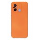 Newface Xiaomi Redmi 12C Kılıf Nano içi Kadife Silikon - Turuncu Newface Xiaomi Redmi 12C Kılıf Nano içi Kadife Silikon - Turuncu