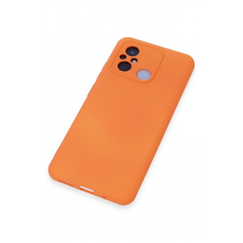 Newface Xiaomi Redmi 12C Kılıf Nano içi Kadife Silikon - Turuncu Newface Xiaomi Redmi 12C Kılıf Nano içi Kadife Silikon - Turuncu
