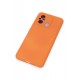 Newface Xiaomi Redmi 12C Kılıf Nano içi Kadife Silikon - Turuncu Newface Xiaomi Redmi 12C Kılıf Nano içi Kadife Silikon - Turuncu