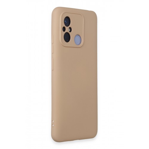 Newface Xiaomi Redmi 12C Kılıf Nano içi Kadife Silikon - Pudra Newface Xiaomi Redmi 12C Kılıf Nano içi Kadife Silikon - Pudra