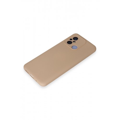 Newface Xiaomi Redmi 12C Kılıf Nano içi Kadife Silikon - Pudra Newface Xiaomi Redmi 12C Kılıf Nano içi Kadife Silikon - Pudra