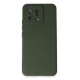 Newface Xiaomi Mi 13 Kılıf Nano içi Kadife Silikon - Koyu Yeşil Newface Xiaomi Mi 13 Kılıf Nano içi Kadife Silikon - Koyu Yeşil