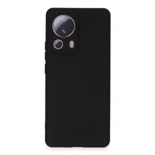 Newface Xiaomi Mi 13 Lite Kılıf Nano içi Kadife Silikon - Siyah Newface Xiaomi Mi 13 Lite Kılıf Nano içi Kadife Silikon - Siyah