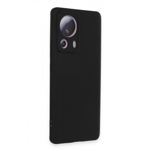 Newface Xiaomi Mi 13 Lite Kılıf Nano içi Kadife Silikon - Siyah Newface Xiaomi Mi 13 Lite Kılıf Nano içi Kadife Silikon - Siyah