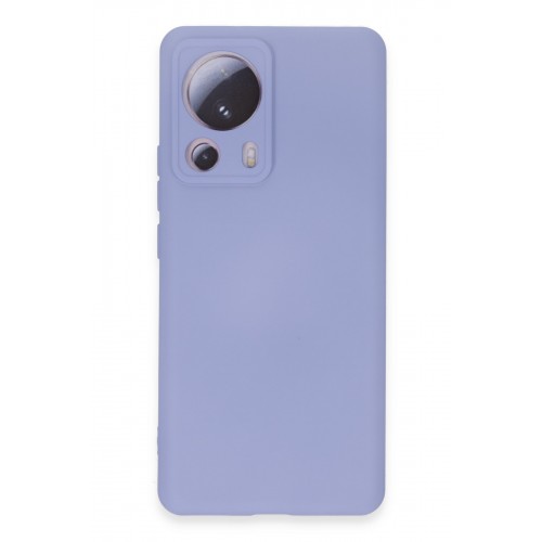 Newface Xiaomi Mi 13 Lite Kılıf Nano içi Kadife Silikon - Lila Newface Xiaomi Mi 13 Lite Kılıf Nano içi Kadife Silikon - Lila