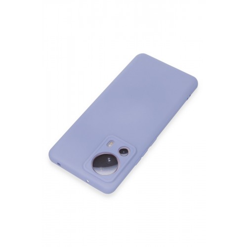 Newface Xiaomi Mi 13 Lite Kılıf Nano içi Kadife Silikon - Lila Newface Xiaomi Mi 13 Lite Kılıf Nano içi Kadife Silikon - Lila