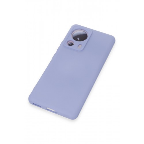 Newface Xiaomi Mi 13 Lite Kılıf Nano içi Kadife Silikon - Lila Newface Xiaomi Mi 13 Lite Kılıf Nano içi Kadife Silikon - Lila