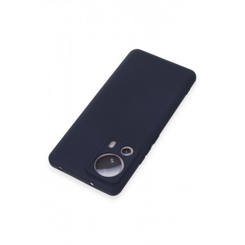 Newface Xiaomi Mi 13 Lite Kılıf Nano içi Kadife Silikon - Lacivert Newface Xiaomi Mi 13 Lite Kılıf Nano içi Kadife Silikon - Lacivert