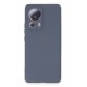 Newface Xiaomi Mi 13 Lite Kılıf Nano içi Kadife Silikon - Gri Newface Xiaomi Mi 13 Lite Kılıf Nano içi Kadife Silikon - Gri