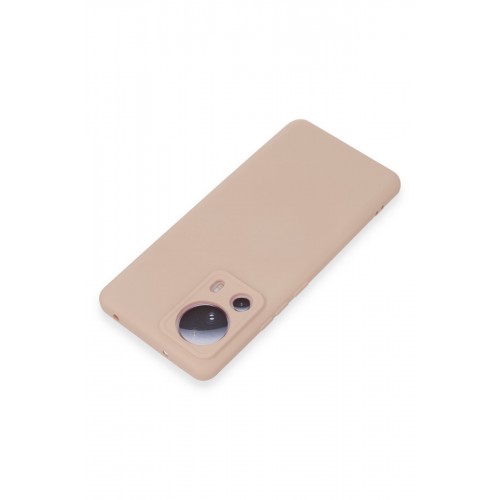 Newface Xiaomi Mi 13 Lite Kılıf Nano içi Kadife Silikon - Pudra Newface Xiaomi Mi 13 Lite Kılıf Nano içi Kadife Silikon - Pudra