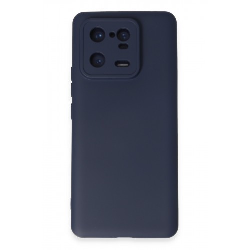 Newface Xiaomi Mi 13 Pro Kılıf Nano içi Kadife Silikon - Lacivert Newface Xiaomi Mi 13 Pro Kılıf Nano içi Kadife Silikon - Lacivert