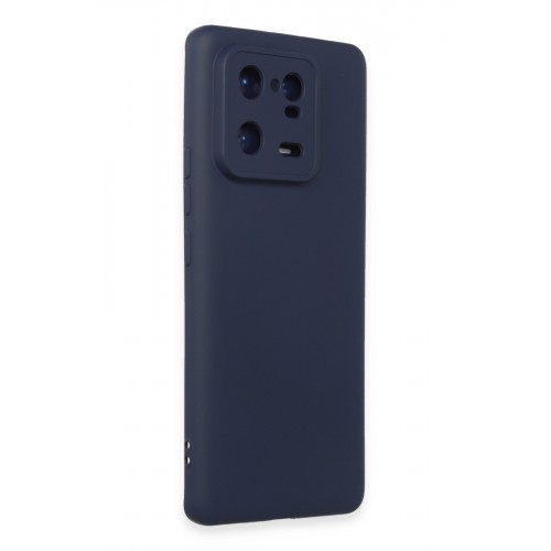 Newface Xiaomi Mi 13 Pro Kılıf Nano içi Kadife Silikon - Lacivert Newface Xiaomi Mi 13 Pro Kılıf Nano içi Kadife Silikon - Lacivert