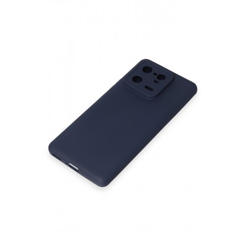Newface Xiaomi Mi 13 Pro Kılıf Nano içi Kadife Silikon - Lacivert Newface Xiaomi Mi 13 Pro Kılıf Nano içi Kadife Silikon - Lacivert