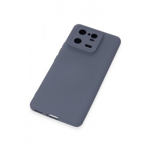 Newface Xiaomi Mi 13 Pro Kılıf Nano içi Kadife Silikon - Gri Newface Xiaomi Mi 13 Pro Kılıf Nano içi Kadife Silikon - Gri