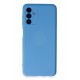 Newface Samsung Galaxy A24 4G Kılıf Nano içi Kadife Silikon - Mavi Newface Samsung Galaxy A24 4G Kılıf Nano içi Kadife Silikon - Mavi