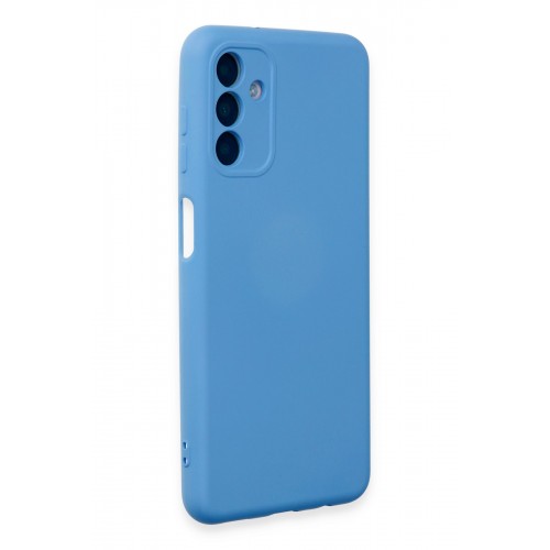 Newface Samsung Galaxy A24 4G Kılıf Nano içi Kadife Silikon - Mavi Newface Samsung Galaxy A24 4G Kılıf Nano içi Kadife Silikon - Mavi